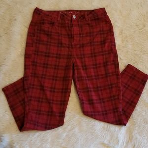 American eagle | plaid pants